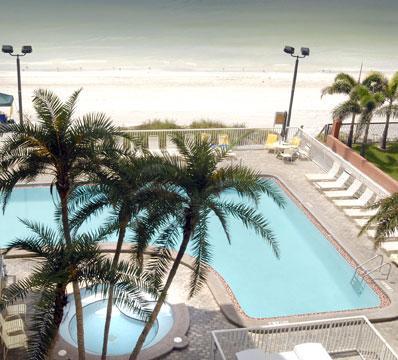 Redington Ambassador Beach Front Swimming Pool and Hot Tub