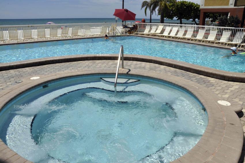 Redington Ambassador Beach Front Swimming Pool and Hot Tub